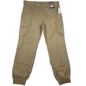 Hollywood Cargo Pants Men's 34x30 Tan Brown Utility Gorpcore Military Casual